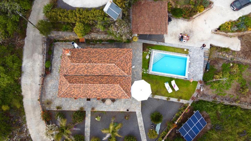 Climatized Pool Free Wifi Casa Rural Las Pareditas Tijarafe Exterior foto