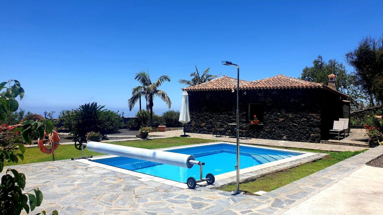 Climatized Pool Free Wifi Casa Rural Las Pareditas Tijarafe Exterior foto