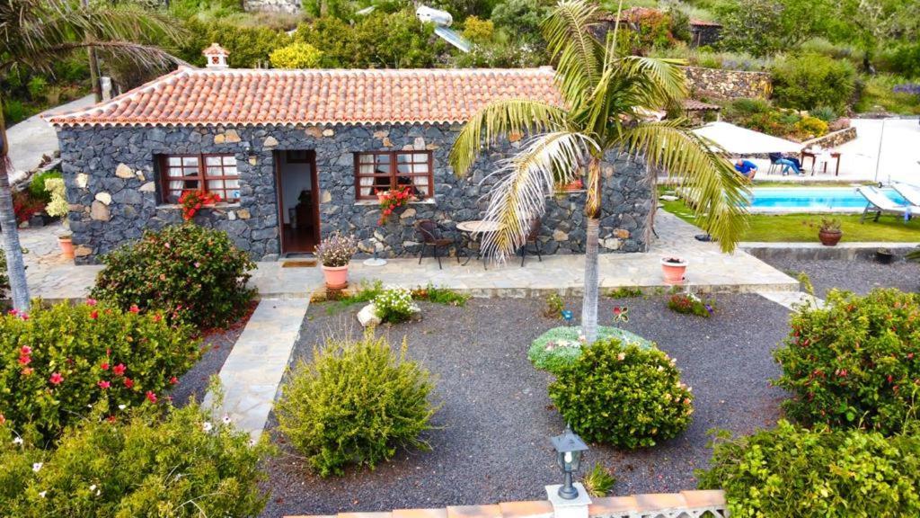 Climatized Pool Free Wifi Casa Rural Las Pareditas Tijarafe Exterior foto